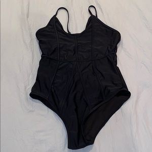 Cupshe Black One Piece Swimsuit